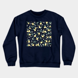 Yellow Lemons Crewneck Sweatshirt